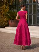 Vestido midi de Marfil Barcelona - 9M215