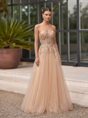 Vestido largo de Marfil Barcelona - 9M243