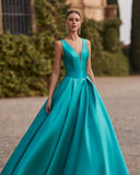 Vestido largo de Marfil Barcelona - 9J2F4