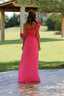 Vestido largo de Silvia Fernández - YASMINA