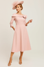 Vestido midi de Luis Civit - BERNA