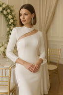 Langes Kleid von Marifl Barcelona - 9J112