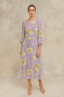 Vestido midi de Luis Civit - D811