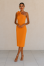Vestido midi de Silvia Fernández - GEORGINA