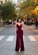 Langes Elfenbeinkleid Barcelona - 9J201