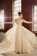 Langes Kleid Jovani - J095