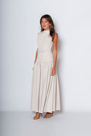 Vestido midi de Silvia Fernández - PATOS