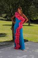 Das lange Kleid von Silvia Fernández – ROCIO