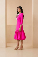 Vestido midi de Silvia Fernández - SALETA TF