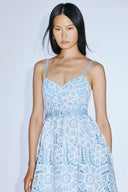 Vestido midi de Twins Fantasy - T4892