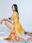 Vestido midi de Twins Fantasy - T4994