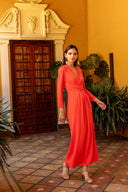 Vestido midi de Matilde Cano - T509