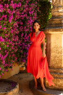 Vestido midi de Matilde Cano - T520C