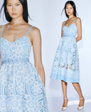 Vestido midi de Twins Fantasy - T4892