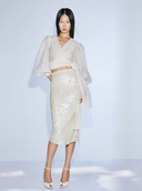 Falda midi de Twins Fantasy - T4862G