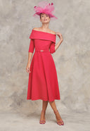 Carusa Midikleid - LAMBRUSCO