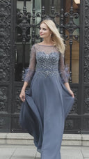 Vestido largo de Christian Koehlert - 0810