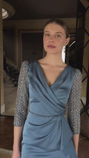 Vestido largo de Couture Club - 1G1J1