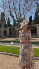 Vestido midi de Couture Club - 8G1I1