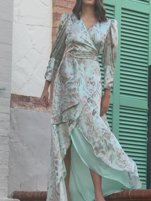 Vestido largo de Mariquita Trasquilá - ZAHARA