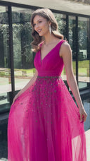 Vestido largo de Marfil Barcelona - 8J2E0