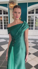 Vestido largo de Marfil Barcelona - 9J2F6