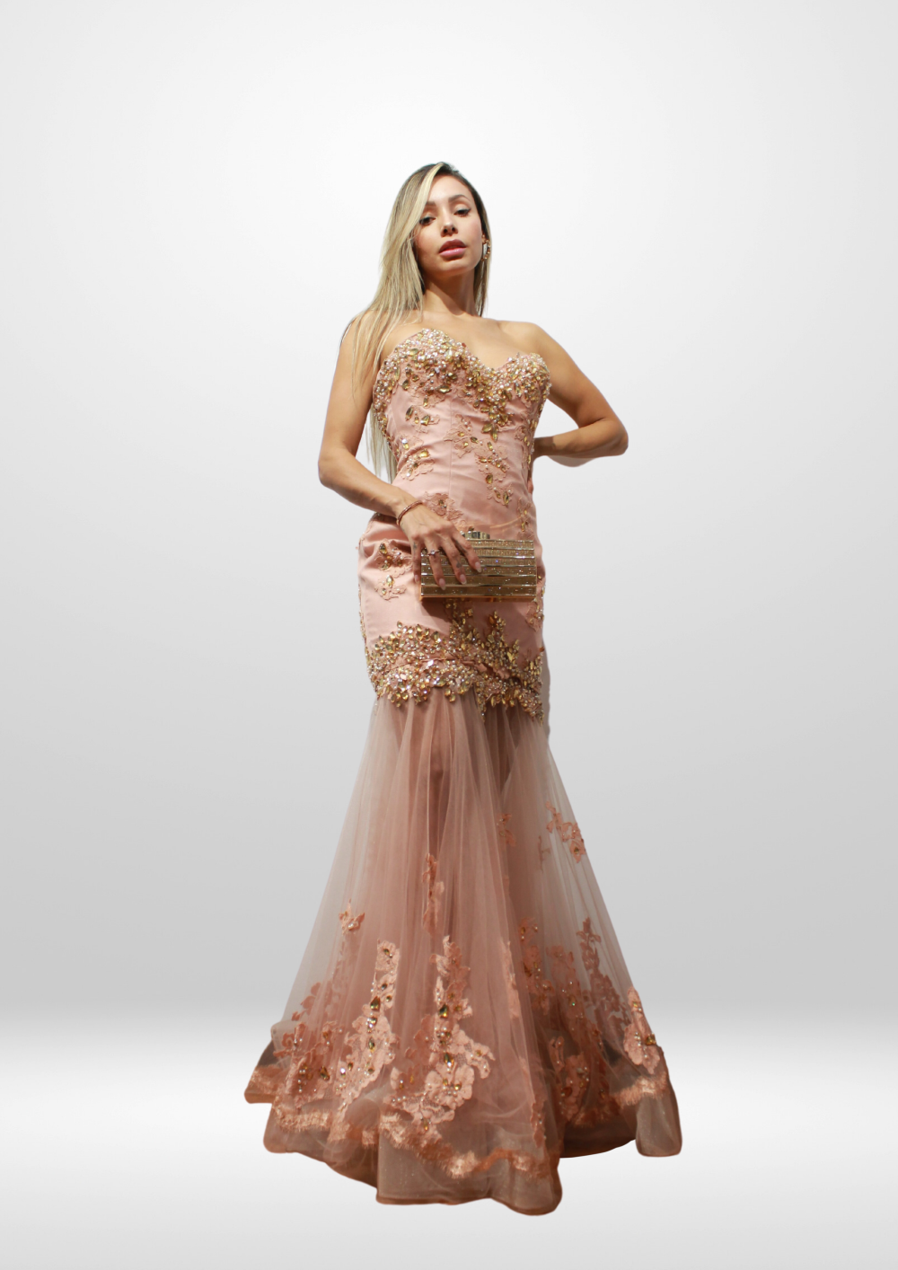 Vestido corto/largo de Jovani - J135 – Image 3