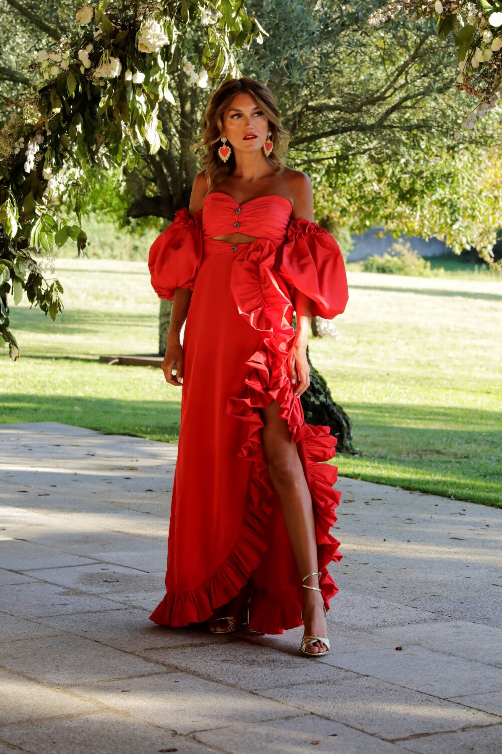 Vestido largo de Silvia Fernández - GLORIA – Bild 2