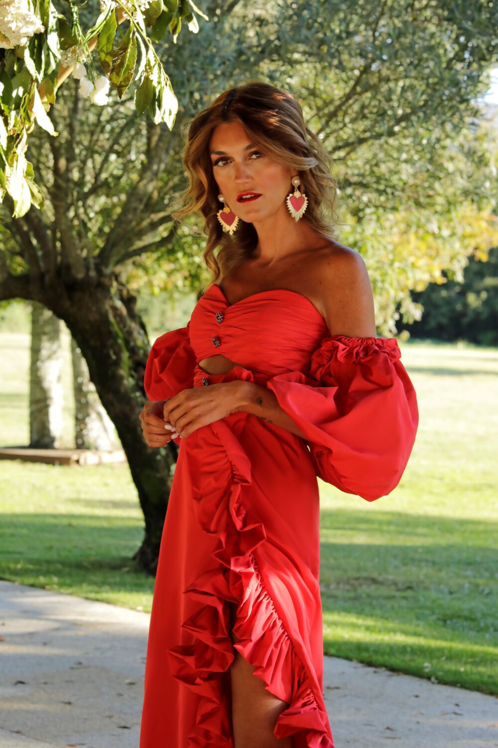 Vestido largo de Silvia Fernández - GLORIA – Bild 4